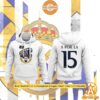 Real Madrid UEFA Champions League Final A Por La 15 Hoodie