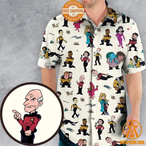 Star Trek The Next Generation Hawaiian Shirt