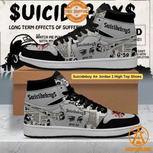 Suicideboy Air Jordan 1 High Top Shoes