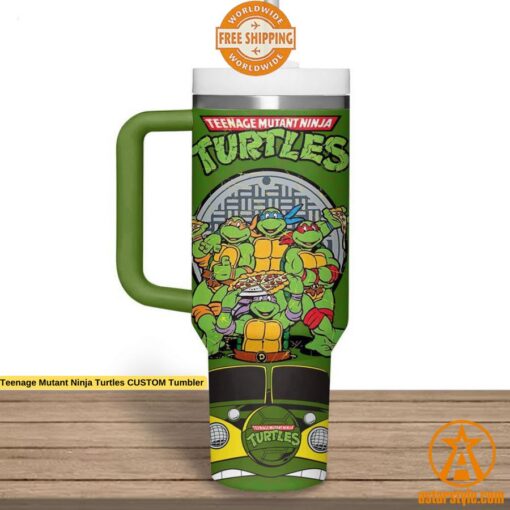 Teenage Mutant Ninja Turtles CUSTOM Tumbler