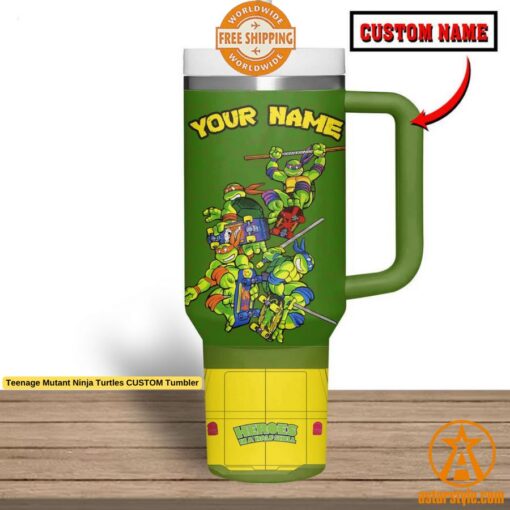 Teenage Mutant Ninja Turtles CUSTOM Tumbler