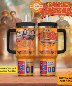 The Dukes of Hazzard personalized Tumbler