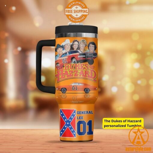 The Dukes of Hazzard personalized Tumbler