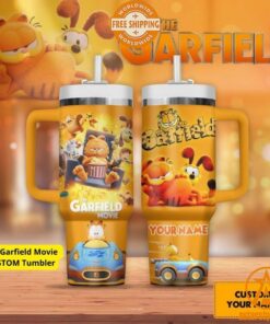 The Garfield Movie CUSTOM Tumbler