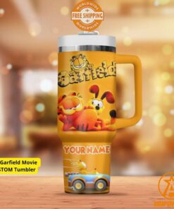 The Garfield Movie CUSTOM Tumbler