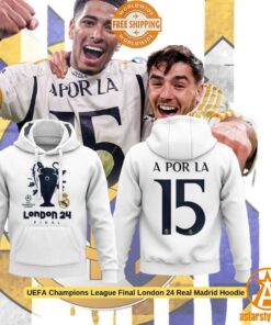 UEFA Champions League Final London 24 Real Madrid Hoodie