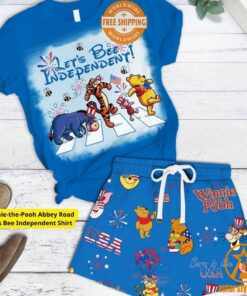 Winnie-the-Pooh Abbey Road Let’s Bee Independent Shirt