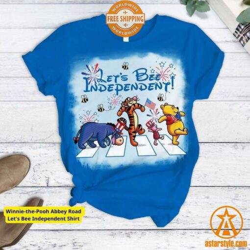 Winnie-the-Pooh Abbey Road Let’s Bee Independent Shirt