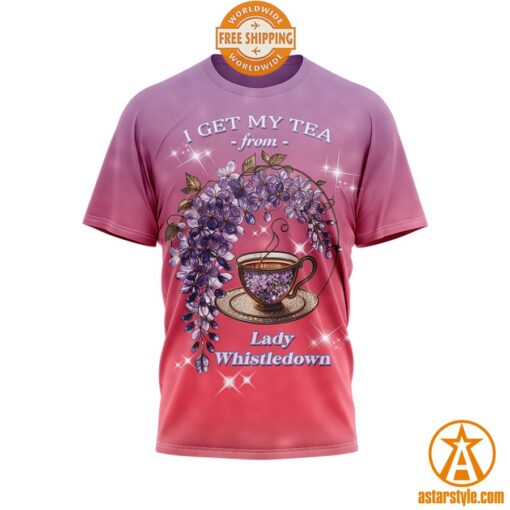 Bridgerton I Get My Tea From Lady Whistledown Shirt