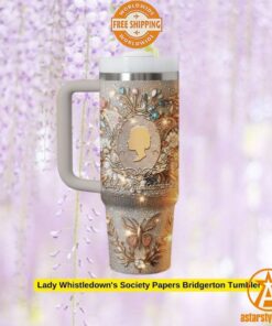 Lady Whistledown’s Society Papers Bridgerton Tumbler