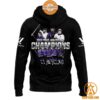 Minnesota PWHL Champions Hoodie Lovely smile