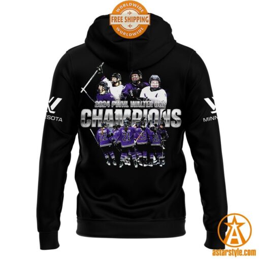 Minnesota PWHL Champions 2024 Hoodie