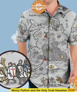 Monty Python and the Holy Grail Hawaiian Shirt