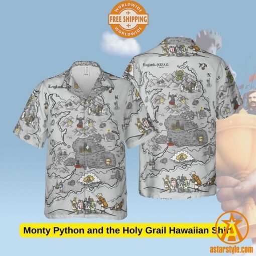 Monty Python and the Holy Grail Hawaiian Shirt