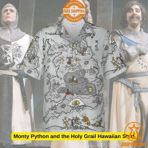 Monty Python and the Holy Grail Hawaiian Shirt