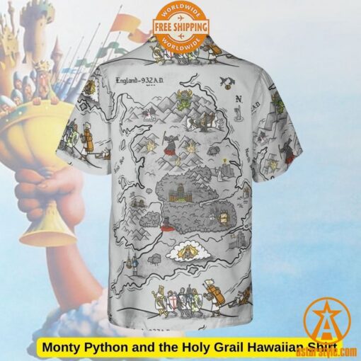 Monty Python and the Holy Grail Hawaiian Shirt