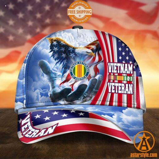 American Pride 4th of July US Veteran Hat