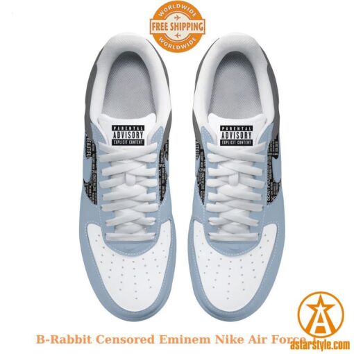 BEST B-Rabbit Censored Eminem Nike Air Force 1