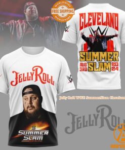 BEST Jelly Roll WWE SummerSlam Cleveland Shirt