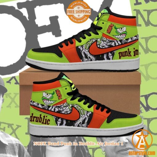 BEST NOFX Band Punk in Drublic Air Jordan 1