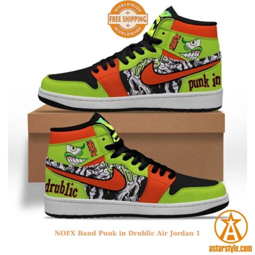 BEST NOFX Band Punk in Drublic Air Jordan 1