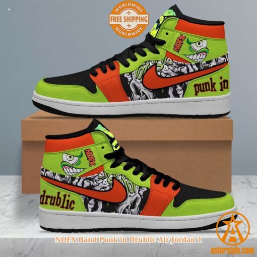 BEST NOFX Band Punk in Drublic Air Jordan 1