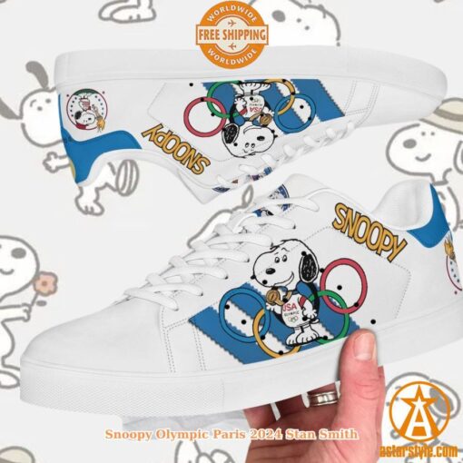 BEST Snoopy Olympic Paris 2024 Stan Smith