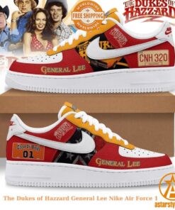 BEST The Dukes of Hazzard General Lee Nike Air Force 1