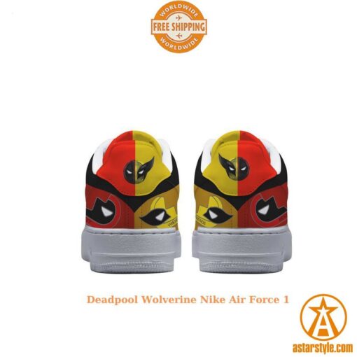 HOT Deadpool Wolverine Nike Air Force 1