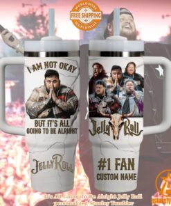 HOT It’s All Going To Be Alright Jelly Roll personalized Stanley Tumbler