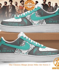 HOT The Chosen Binge Jesus Nike Air Force 1