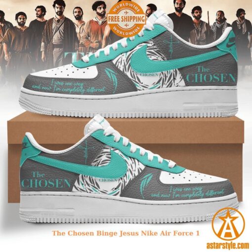 HOT The Chosen Binge Jesus Nike Air Force 1