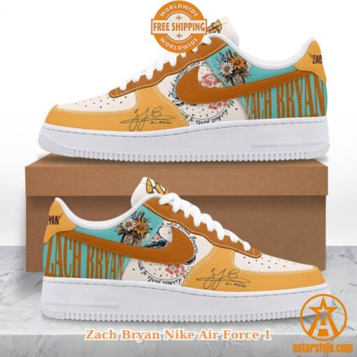 HOT Zach Bryan Nike Air Force 1