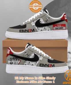 NEW Hi My Name Is Slim Shady Eminem Nike Air Force 1