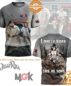 NEW Jelly Roll Lonely Road Take Me Home Shirt