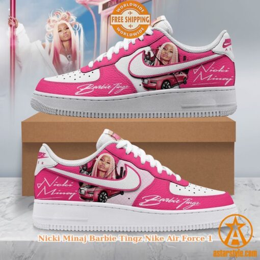 NEW Nicki Minaj Barbie Tingz Nike Air Force 1