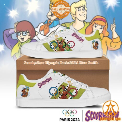 NEW Scooby-Doo Olympic Paris 2024 Stan Smith