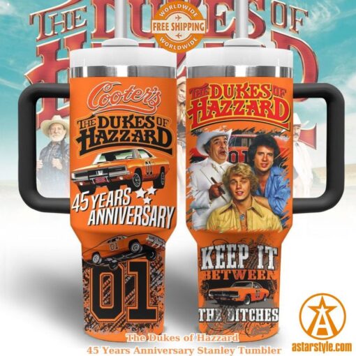 NEW The Dukes of Hazzard 45 Years Anniversary Stanley Tumbler