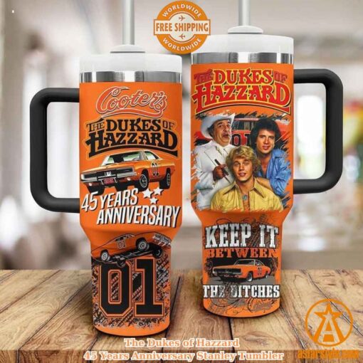 NEW The Dukes of Hazzard 45 Years Anniversary Stanley Tumbler