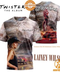 NEW Twisters Out Of Oklahoma Lainey Wilson Shirt