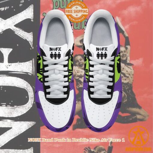 TRENDING NOFX Band Punk in Drublic Nike Air Force 1